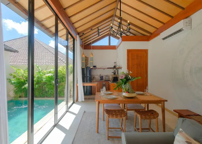 Tranquil New 1 Bedroom Hideaway With Pool In 别墅