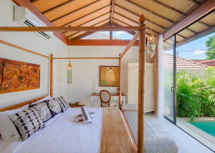 Tranquil New 1 Bedroom Hideaway With Pool In 别墅 金巴兰