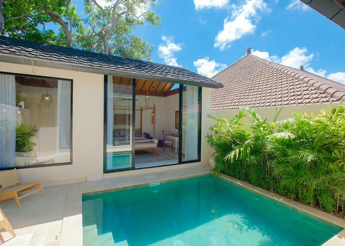 Tranquil New 1 Bedroom Hideaway With Pool In 别墅 金巴兰